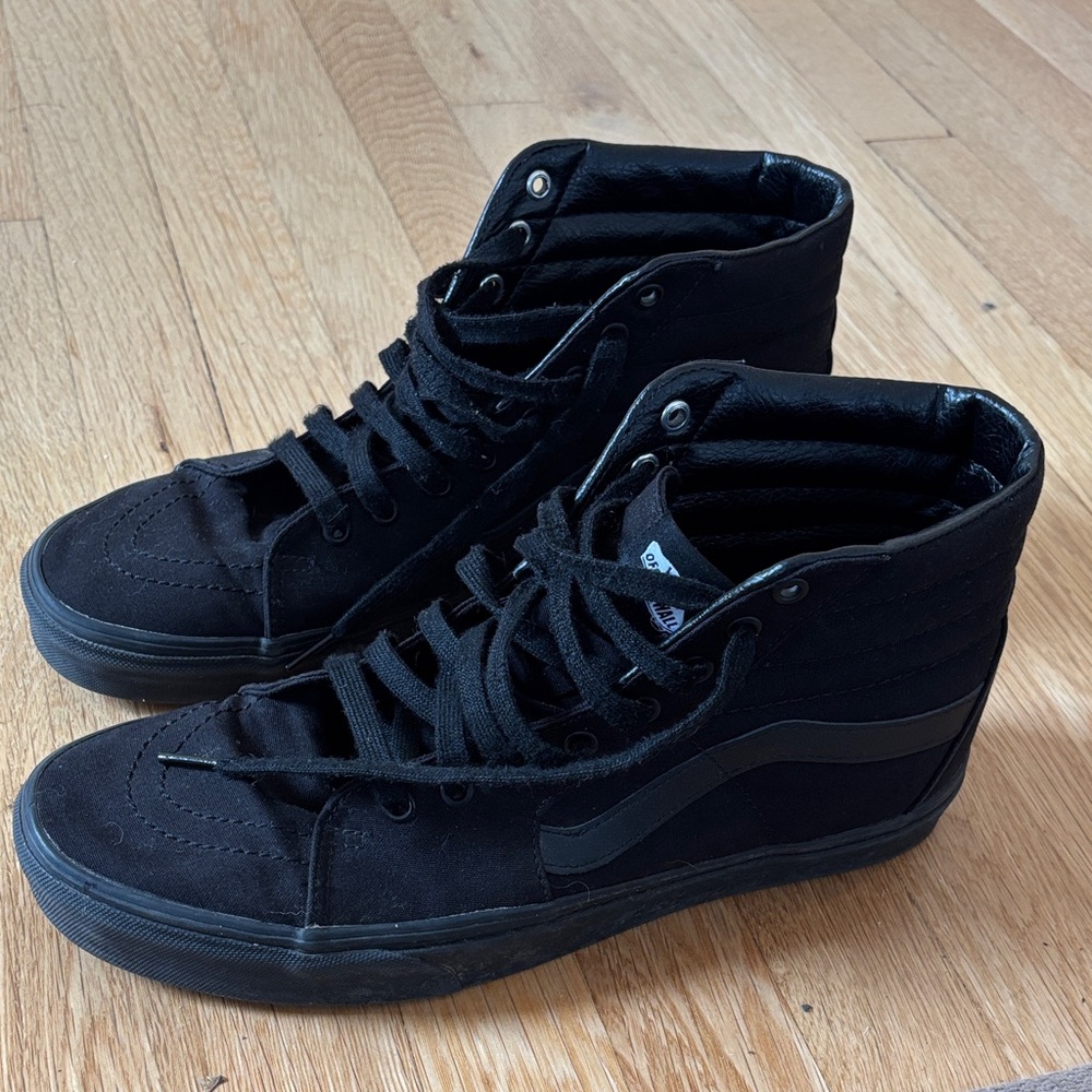 Vans Black High-Top Sneakers - Picture 7 of 8